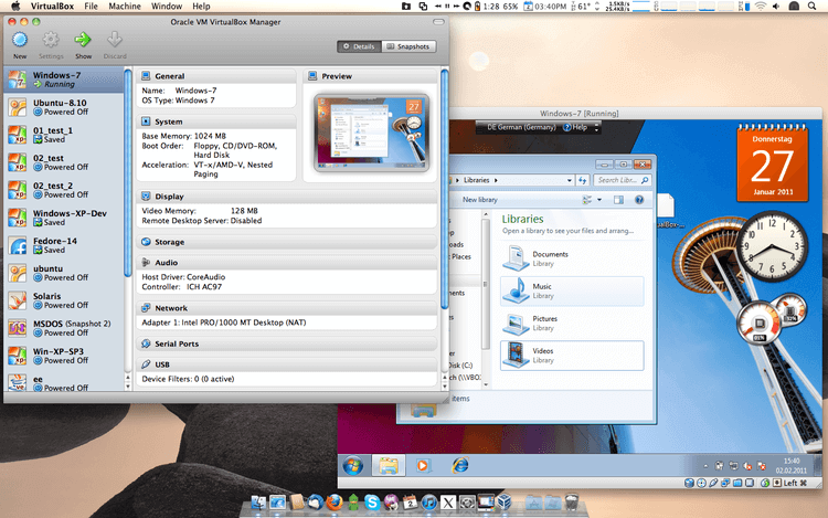 Virtual Box — бесплатный эмулятор Windows для Mac