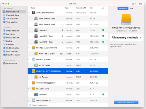 Disk Drill für Mac