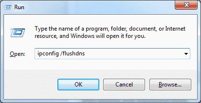 Windows Flush DNS ბრძანება