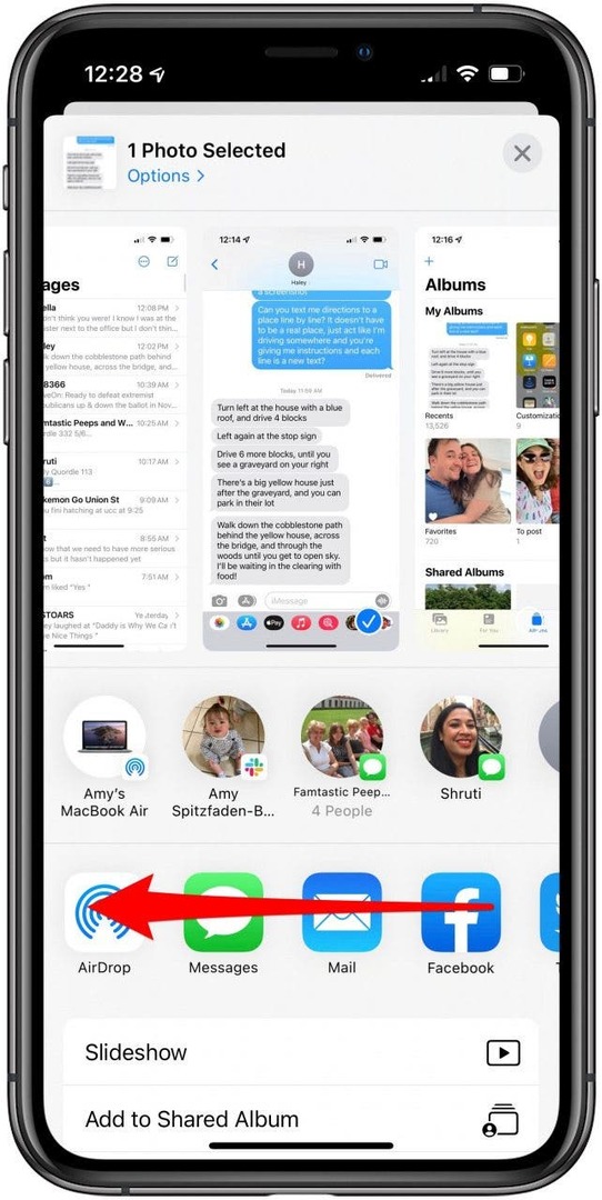 export imessage beszélgetés pdf-be görgessen, amíg meg nem jelenik a Továbbiak