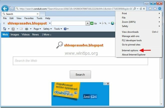 Remove-ultimatesearch-from-internet-explorer