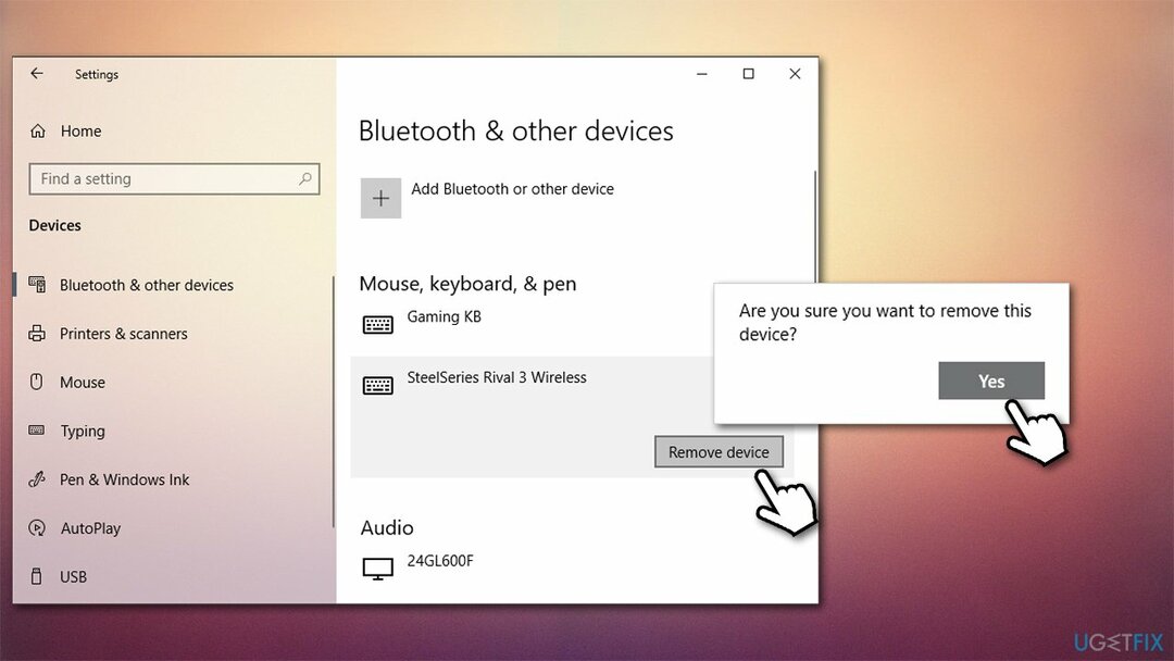 أعد إضافة جهاز Bluetooth