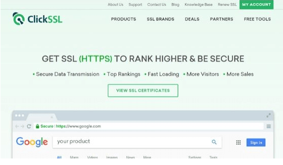 Kliknij SSL - Najlepsi i najtaniej dostawcy certyfikatów SSL