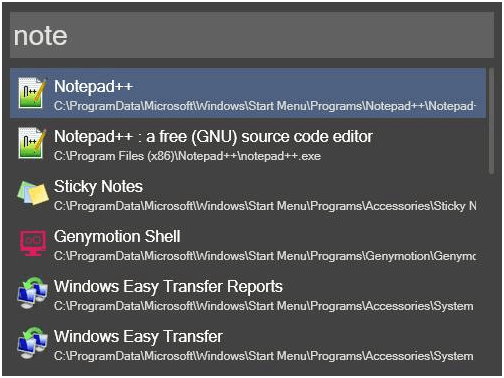 Wox - Paras Windowsin sovellusten käynnistysohjelma