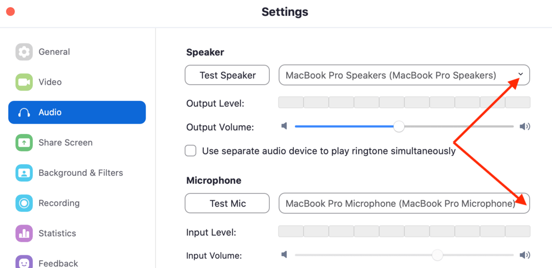 állítsa be az airpods hangbeállításait zoom