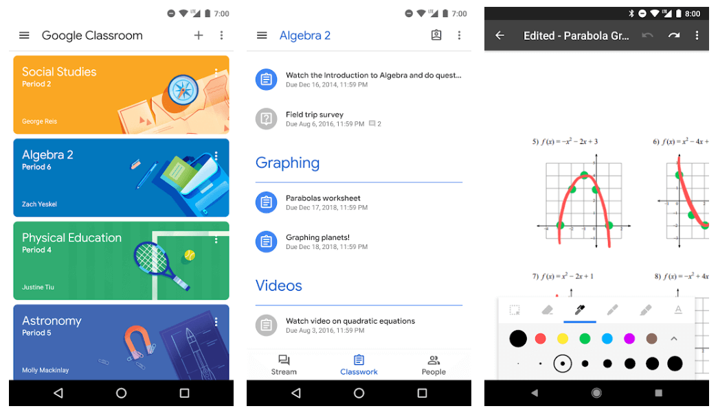 Google Classroom - แอพเพื่อการศึกษาที่ดีที่สุด