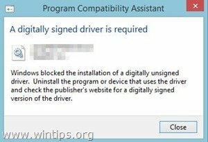 Windows ne može provjeriti digitalni potpis