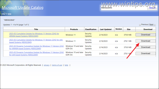 RETNING: 0x800f0922 Windows 11-opdateringsfejl. 