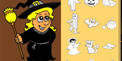 Libro da colorare di Halloween! app