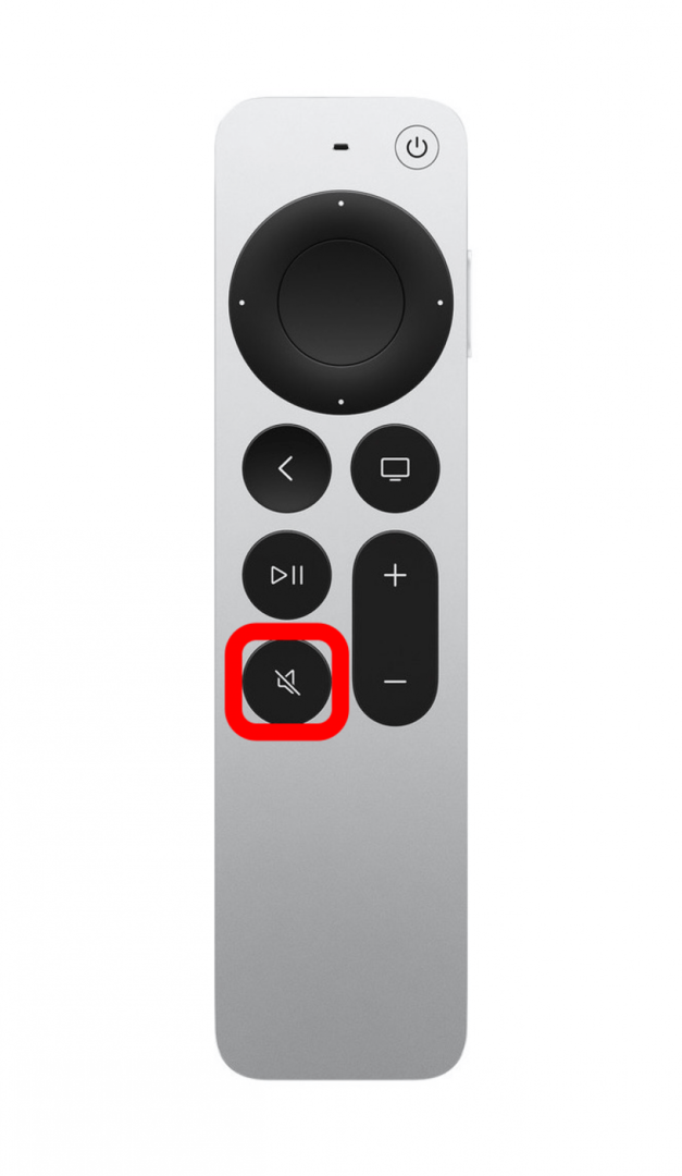 silenciar áudio apple tv