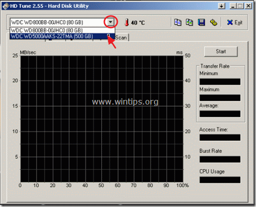 diagnostiquer le disque dur