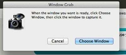 Jak používat Mac OS X Grab Utility k pořizování snímků obrazovky