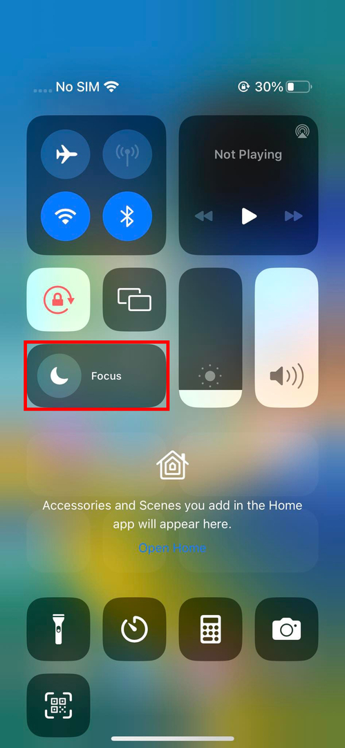 Erfahren Sie, wie Sie „Nicht stören“ auf dem iPhone 14 im Control Center deaktivieren