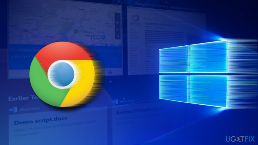 Google Chrome หยุดทำงานหลังจากอัปเดต Windiws 10 เมษายน