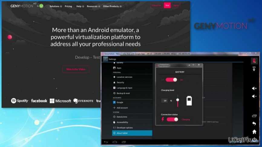 Genymotion'un resmi