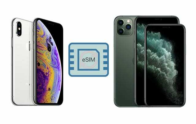 prenos eSIM z iPhone do iPhone