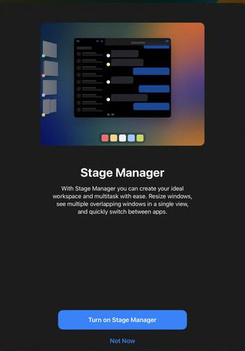 iOS 16 Beta 3 bietet einen verbesserten Stage Manager