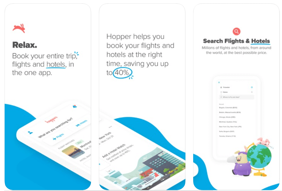 Hopper - En İyi Seyahat Uygulamaları