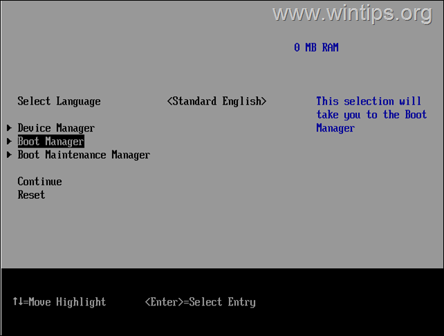 gestor de arranque virtualbox