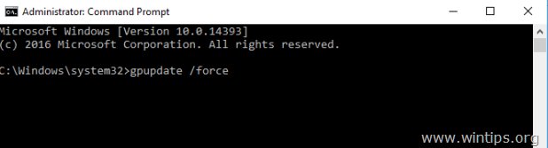 gpupdate force