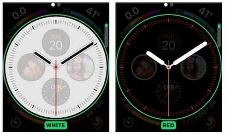 spremenite barvo Apple Watch