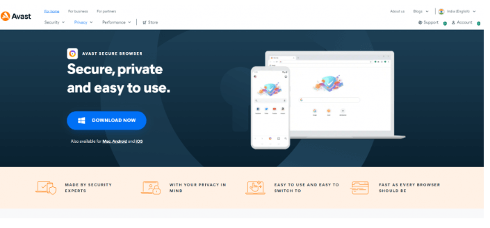 Avast Secure Browser — najszybsza przeglądarka dla graczy