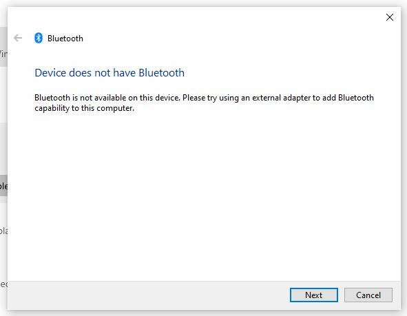 Bluetooth-Problembehandlung Windows 10