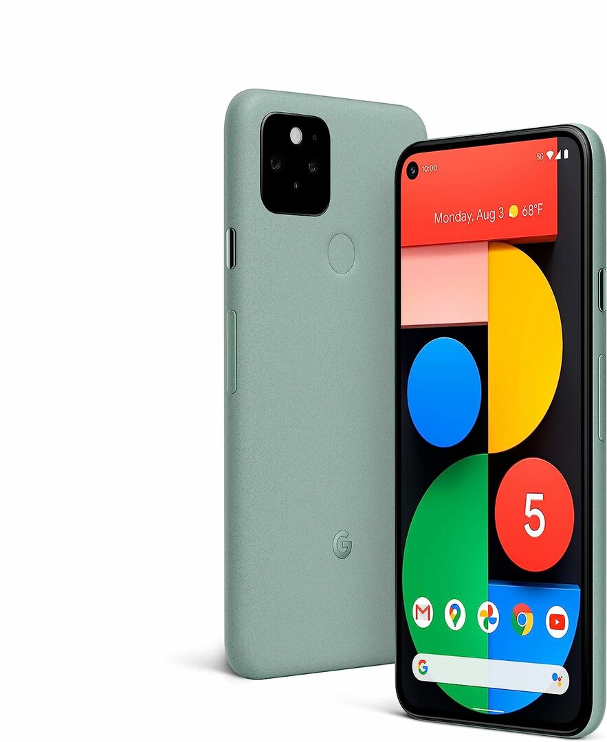 Pixel 5-l ei pruugi olla tipptasemel paneeli riistvara, kuid sellel on Google'i parim ekraan.