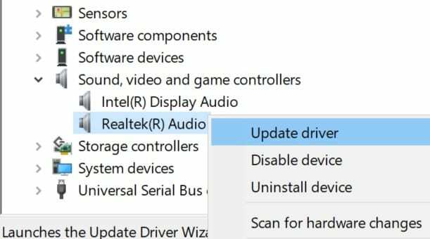 Audiotreiber aktualisieren Windows 10