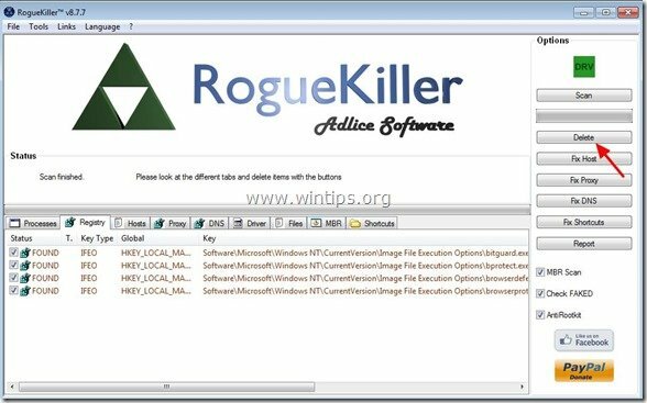 Roguekiller-Items-gefunden