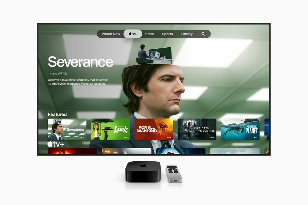 Apple TV 4K 2022 katkestamine