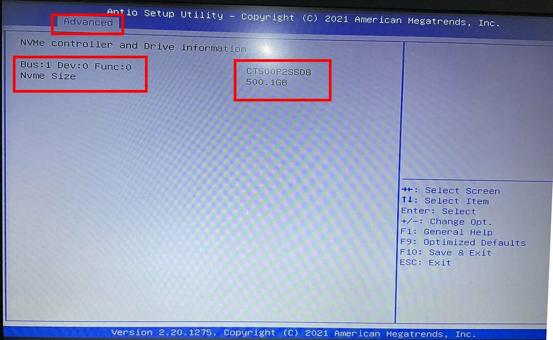 Como instalar um SSD NVMe no BIOS verificando se o NVMe está ativo ou não