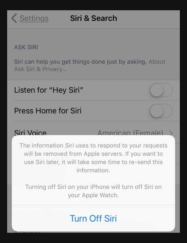 iOS 11でSiriをオフにできないのですか？ 思ったより簡単