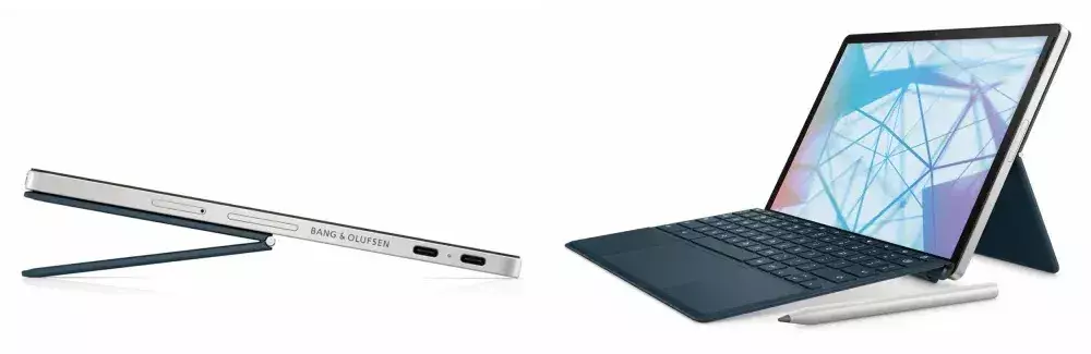 HP Chromebook x2 11 în două orientări