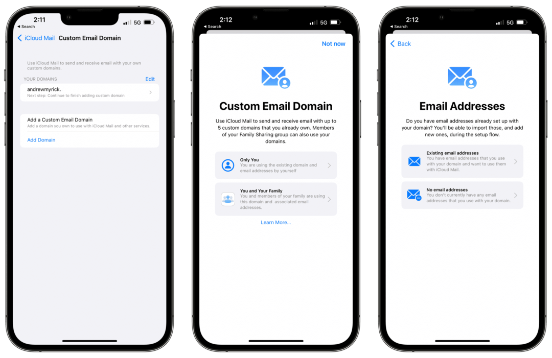 Como configurar domínios de e-mail personalizados com o iCloud Mail - 2