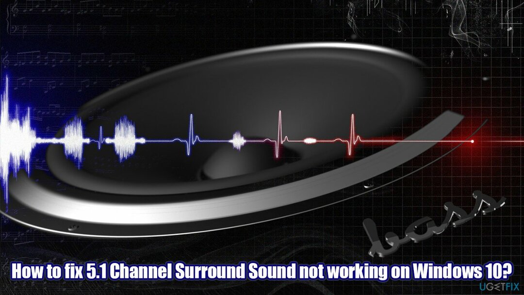 Come riparare l'audio surround a 5.1 canali che non funziona su Windows 10?