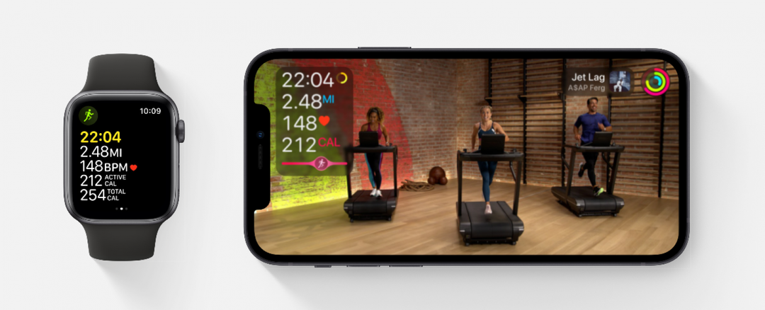 Párovanie Apple Fitness Plus Apple Watch