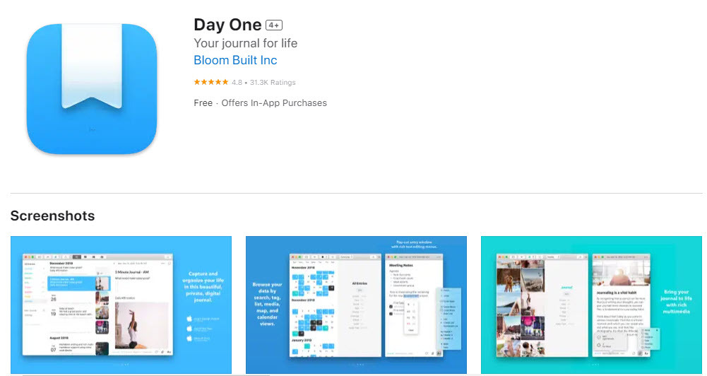 Použijte Day One jako osobní deník na Safari jako rozšíření
