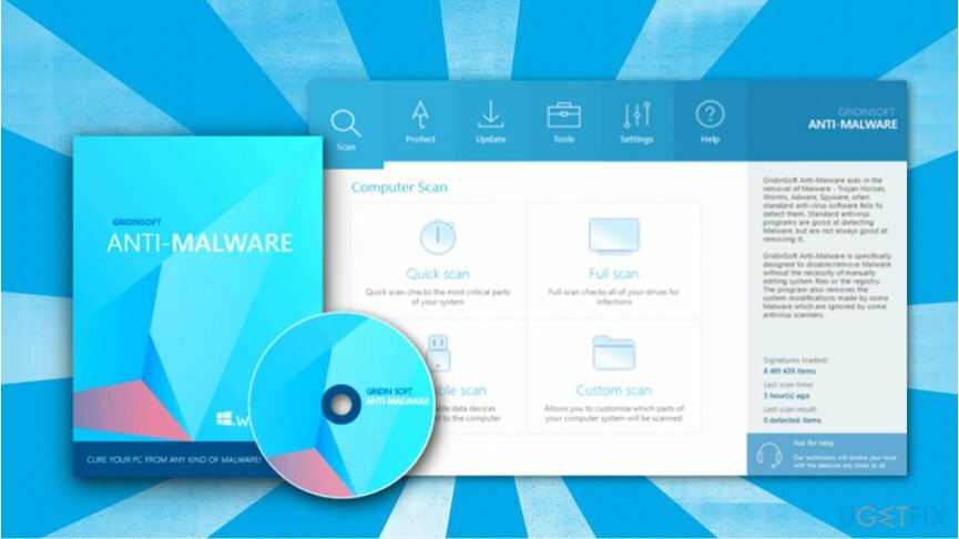 GridinSoft Anti-Malware -kuva