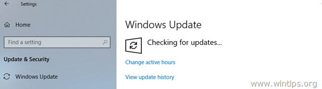 გამორთეთ ავტომატური განახლება Windows 10-ში 