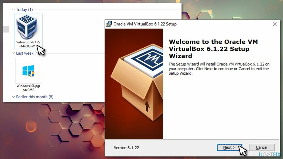 Użyj oficjalnego instalatora VirtualBox