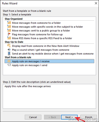 Автоматическая пересылка писем из Outlook в Gmail 