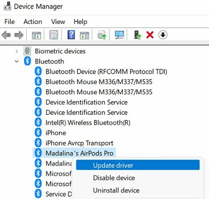 update-Bluetooth-audio-device driver-windows-11