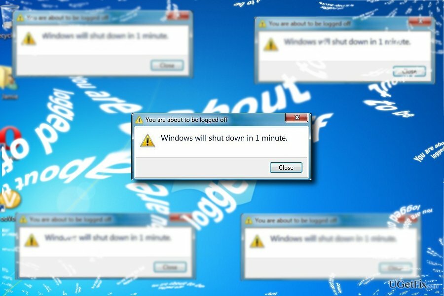 L'immagine che mostra Come risolvere l'errore " Stai per essere disconnesso" su Windows