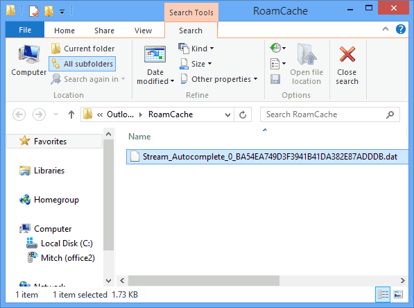 DAT-Datei automatisch vervollständigen