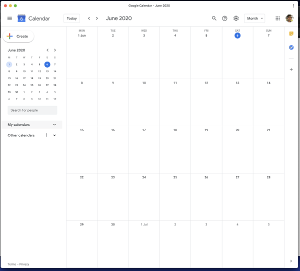 Kalendář Google