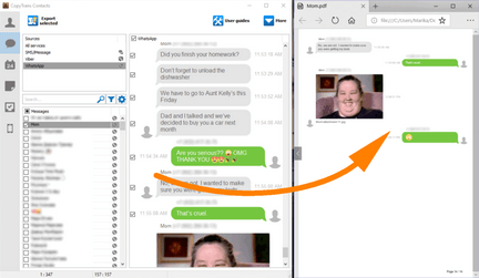 CopyTrans Messages Manager για Windows