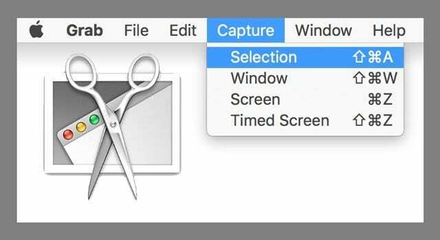 Как да използвате macOS и Mac OS X Grab Utility, за да правите екранни снимки
