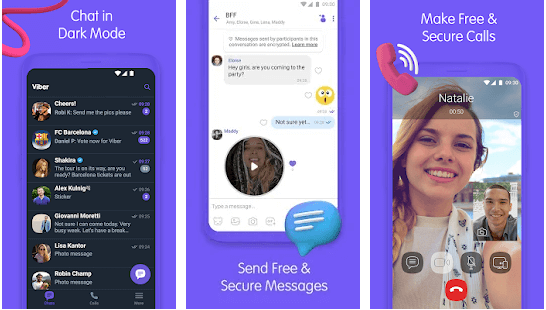 Viber - แอปโทรวิดีโอ Android ที่ดีที่สุด