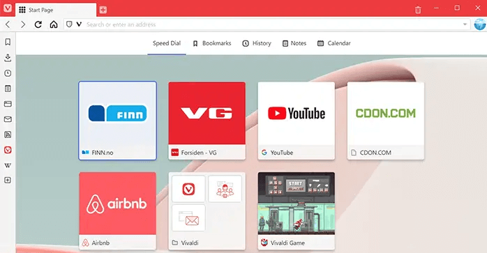 Vivaldi- Browser Game Terbaik untuk Windows 